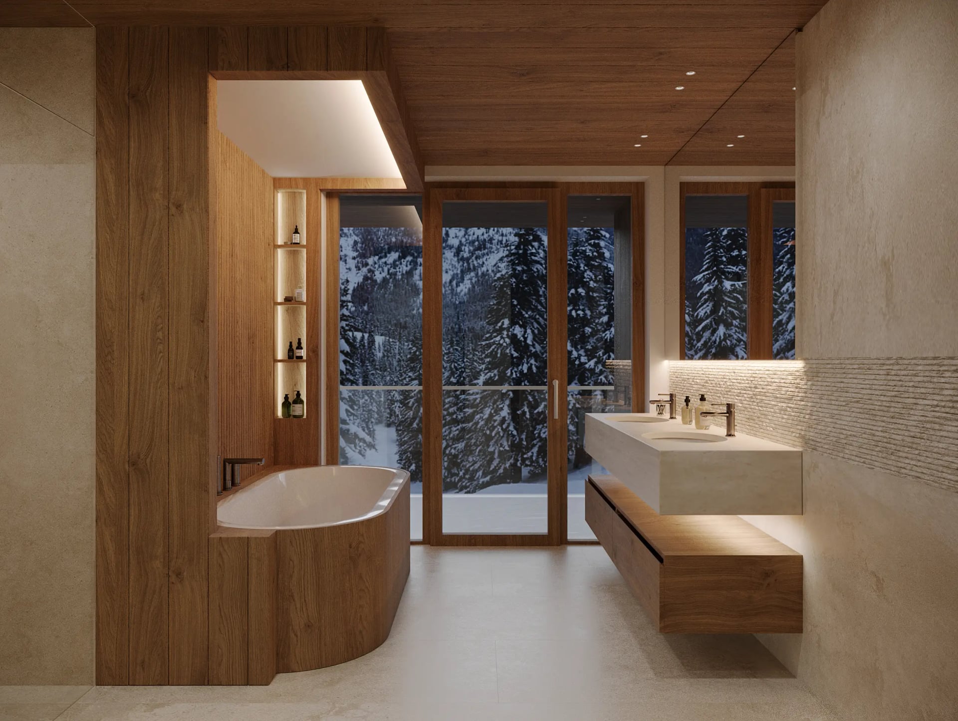 Private room at Six Senses Resort Apartment