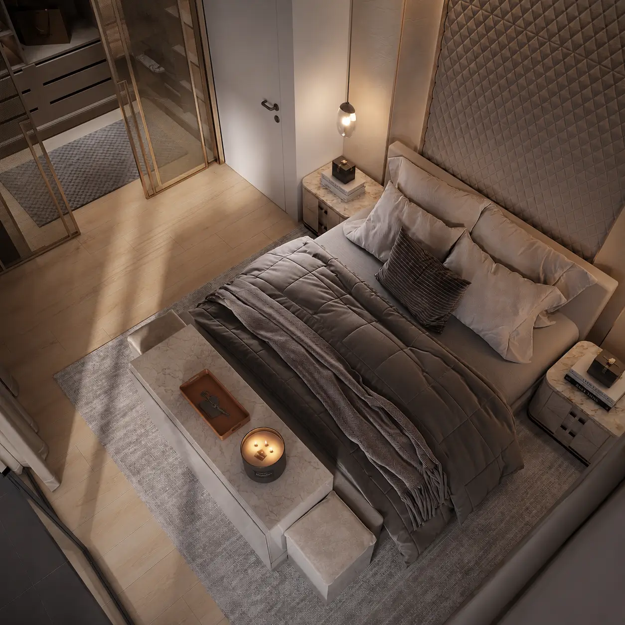 Private room at Villa D